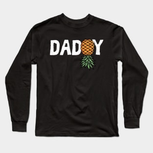 Swinger Daddy Upside Down Pineapple Long Sleeve T-Shirt